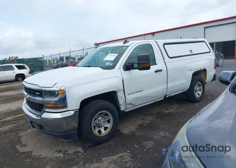 2016 Chevrolet Silverado 1500 Wt from USA, damaged, VIN 1GCNKNEH5GZ300828